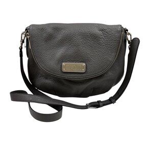 Marc Jacobs - Classic Q Natasha Handbag Purse- Gray Leather- EUC
